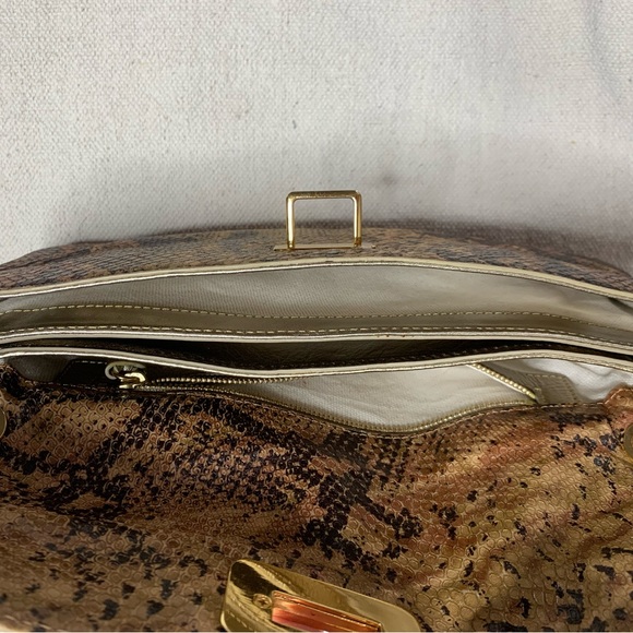 Michael Kors Snake Print Clutch - Picture 4 of 16